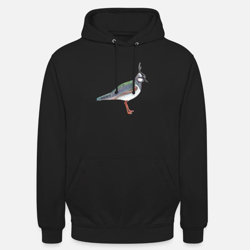 lapwing - Unisex-hettegenser - svart