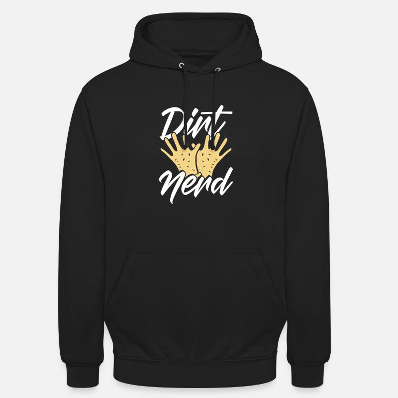 Dirty nerd workers - Unisex Hoodie - black