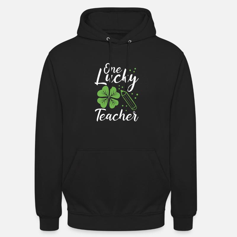 Un professeur heureux - Sweat-shirt à capuche unisexe - noir