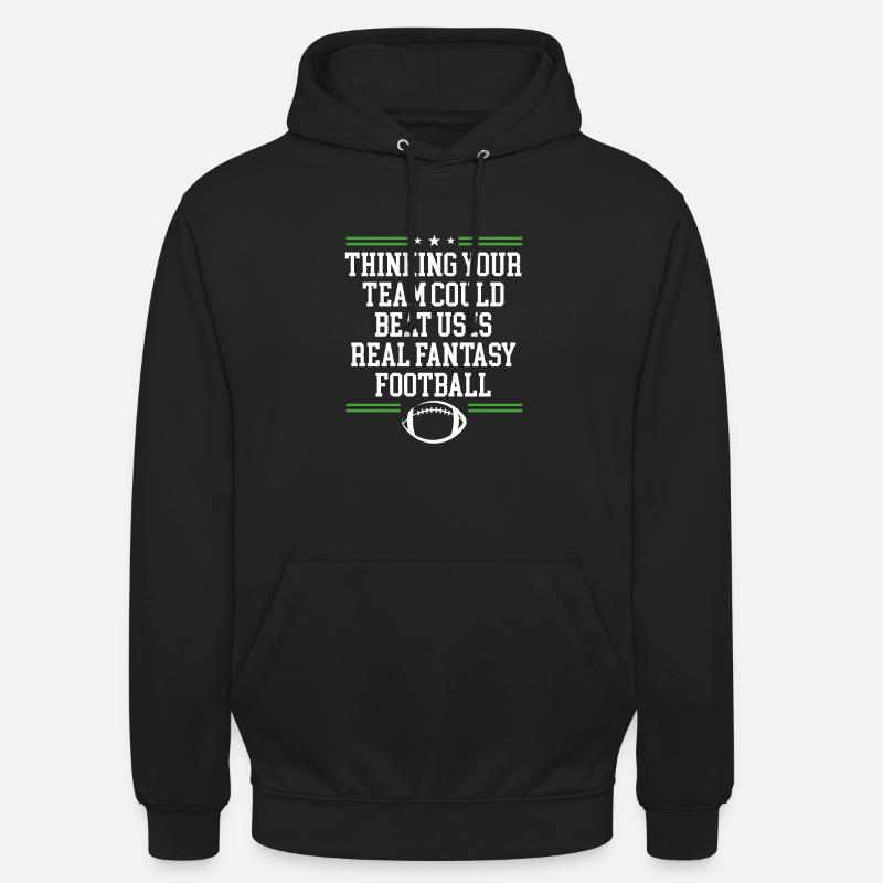 Votre équipe pourrait nous battre - Sweat-shirt à capuche unisexe - noir