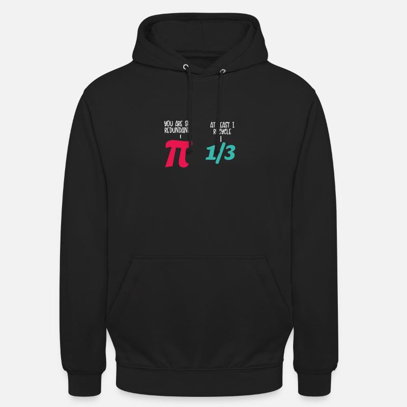 Mathe Spaß Pi - Unisex Hoodie - Schwarz