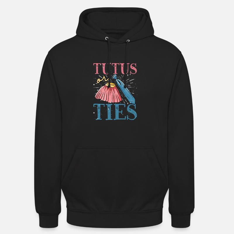 Tutus Oder Krawatten - Unisex Hoodie - Schwarz