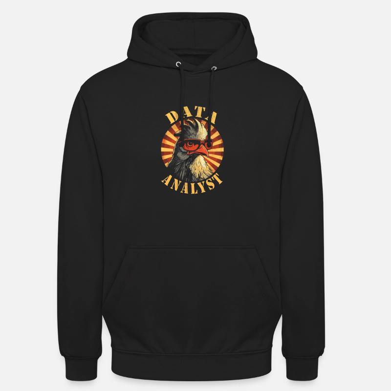 Data Analyst Data Protection Officer - Unisex Hoodie - black