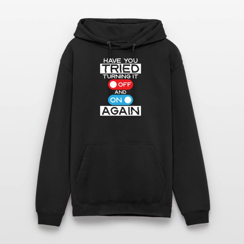 How I Fix Stuff Working In IT...... Tech Support C Unisex Hoodie