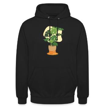 Comfort - Unisex Hoodie - black - Front - Alina (178cm) & Michal (187cm)