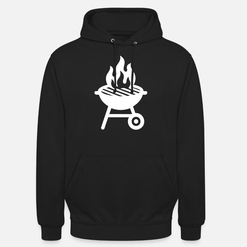 Grill Symbol - Unisex Hoodie - Schwarz