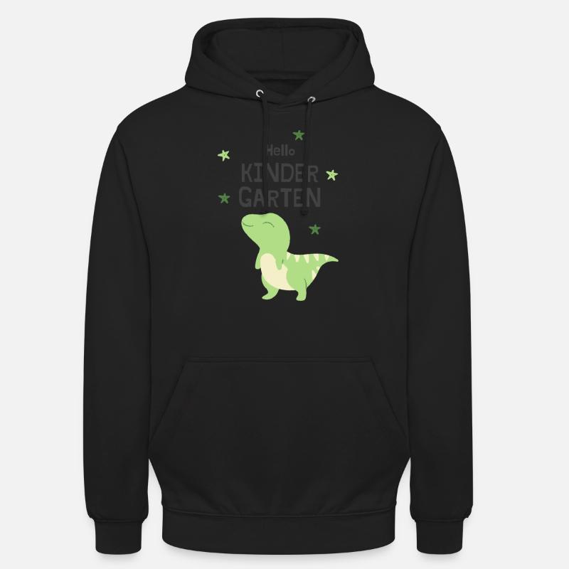 Hello Kindergarten - Unisex Hoodie - Schwarz