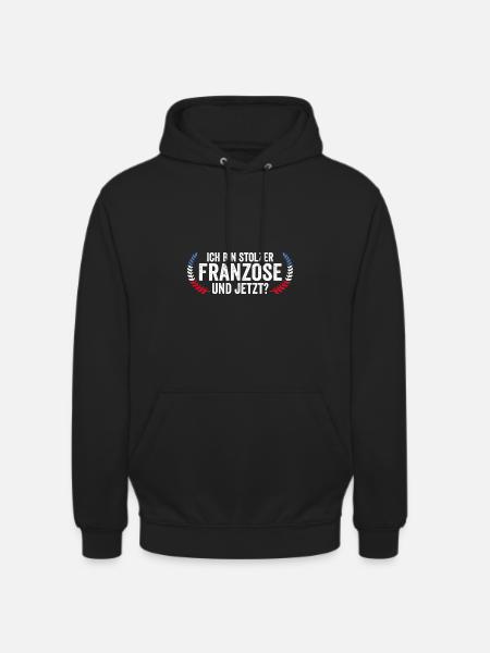 French French France - Unisex Hoodie - black
