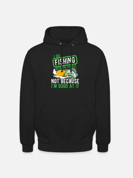 Angler Hobby Angler Fischer - Unisex Hoodie - black