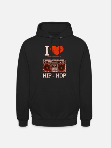 Hip Hop - Unisex Hoodie - Schwarz