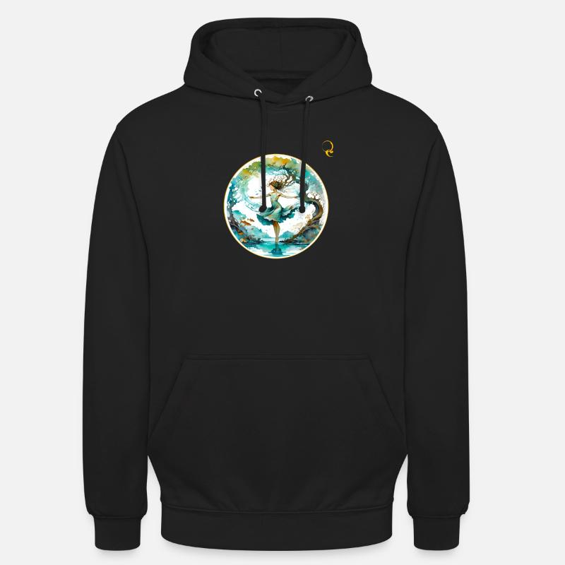 LA FÉE - Sweat-shirt à capuche unisexe - noir