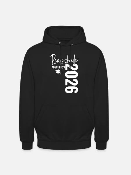 Realschule Graduation - Realschulabschluss 2026 - Unisex Hoodie - black