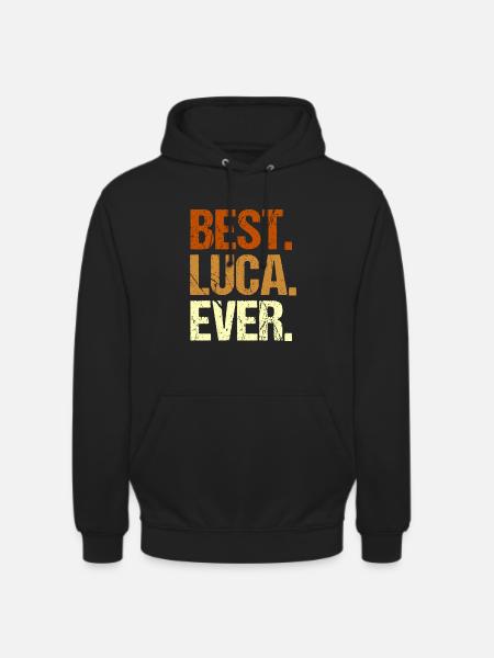 Luca - Unisex Hoodie - black