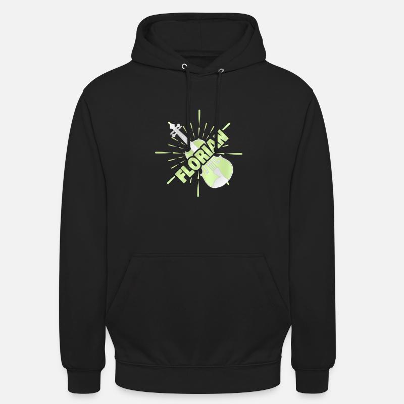 Orchestre Florian - Sweat-shirt à capuche unisexe - noir