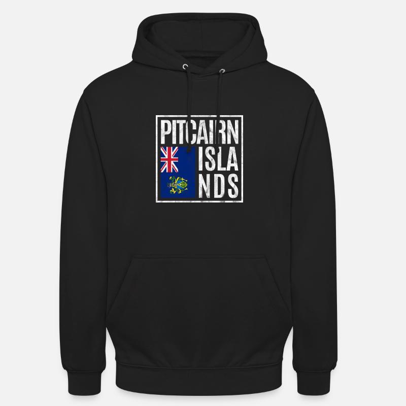 Pitcairninseln - Unisex Hoodie - Schwarz