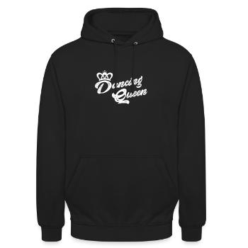 Dancing Queen - Unisex Hoodie - Schwarz - Vorne - Alina (178cm) & Michal (187cm)