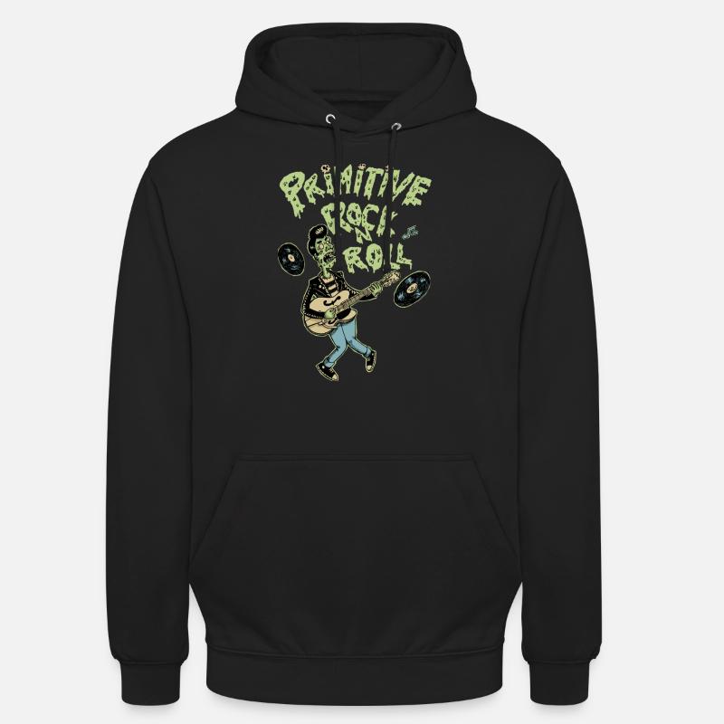 primitive rock - Unisex Hoodie - Schwarz