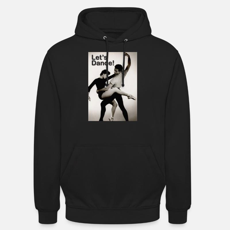 Dansons - Sweat-shirt à capuche unisexe - noir