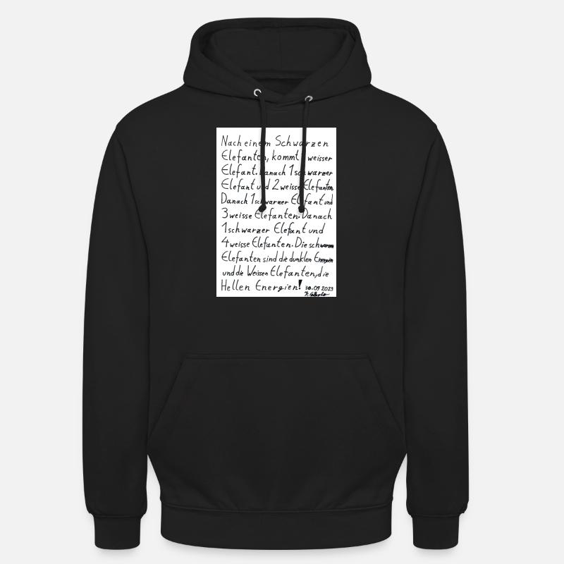 Equation de l’Univers - Sweat-shirt à capuche unisexe - noir