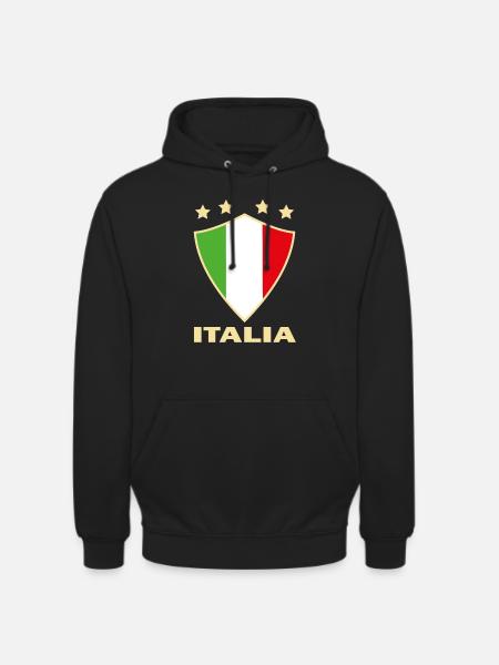 ITALIA 2 - Unisex Hoodie - Schwarz