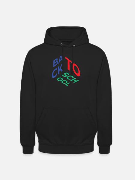 Back to School - Unisex Hoodie - Schwarz