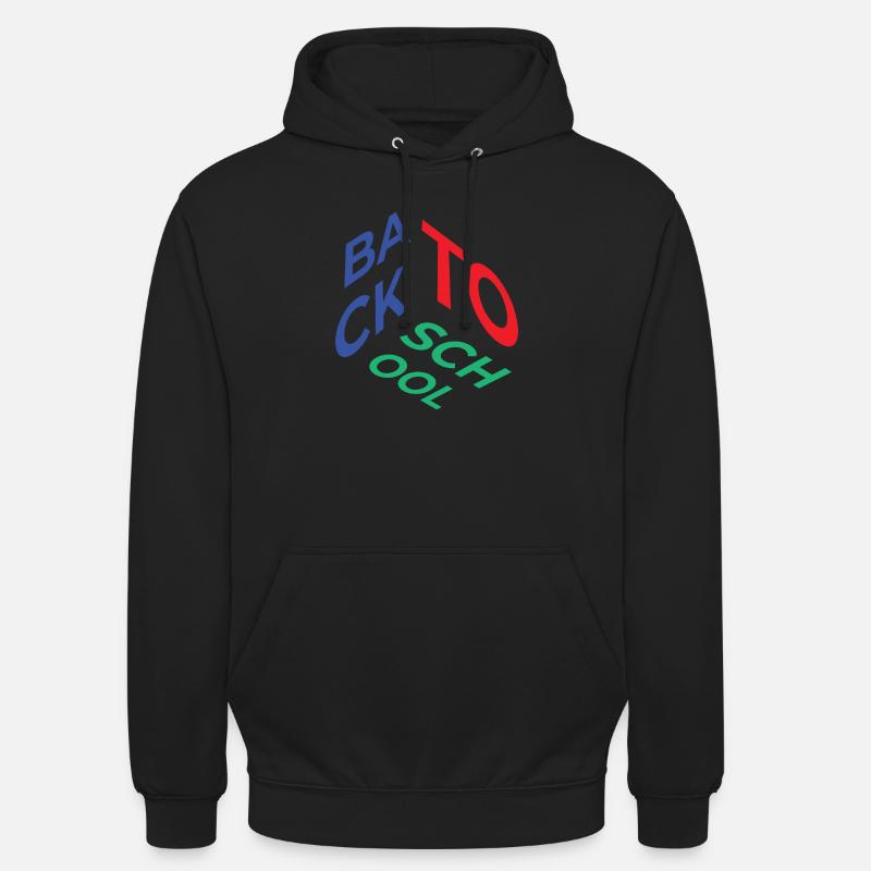 Back to School - Unisex Hoodie - black