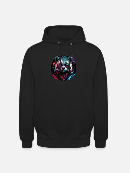 Waschbär Unternehmen - Unisex Hoodie - Schwarz
