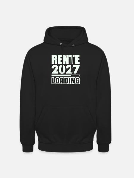 Pension 2027 Loading - Unisex Hoodie - black
