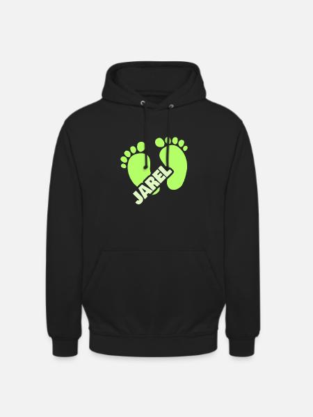 Jarel - Unisex Hoodie - black