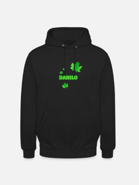 Danilo als Fortwirt - Unisex Hoodie - Schwarz