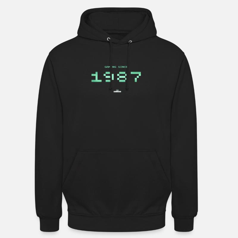 Un gameplay infini 1987 - Sweat-shirt à capuche unisexe - noir