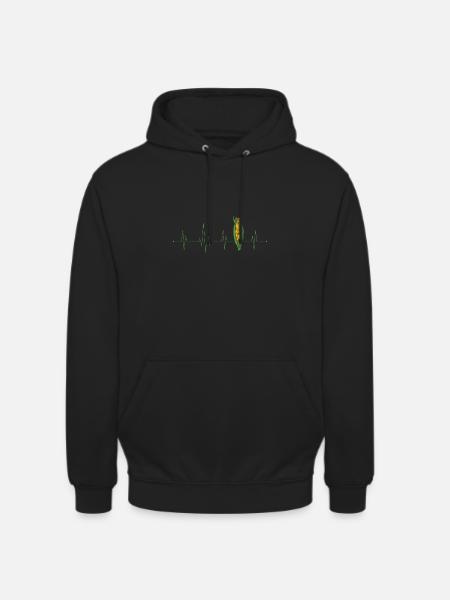 Corn Heartbeat - Unisex Hoodie - black