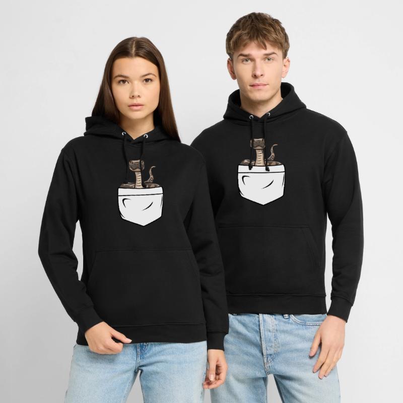 Ball Python Schlange Königspython Unisex Hoodie