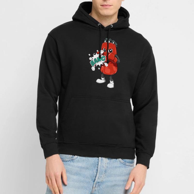 Boxe boxe boxe boxe de boxe de boxe pour un Sweat-shirt à capuche unisexe