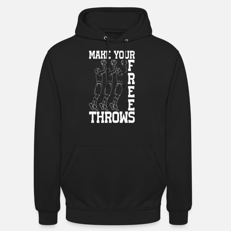 Make Your Free Throws 6 - Unisex Hoodie - Schwarz