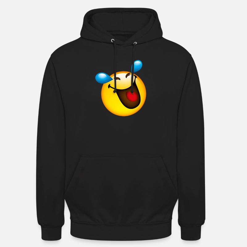 Smiley Smile - Hættetrøje unisex - sort