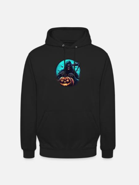 The Pumpkin Reaper - Unisex Hoodie - black