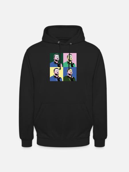 Zelensky Pop-Art - Unisex Hoodie - black