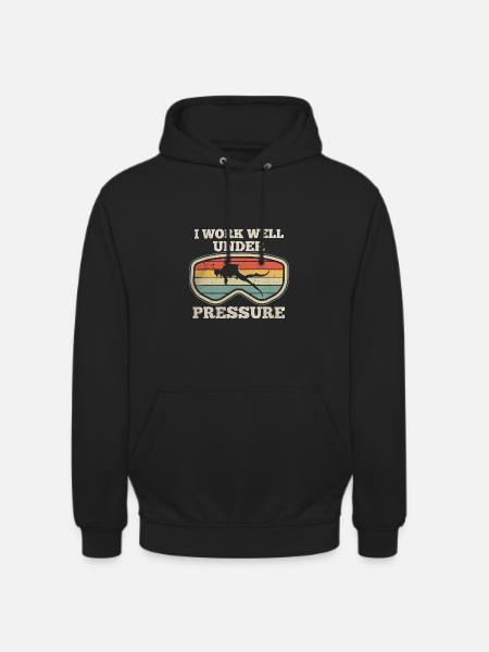 23F 0322 bk - Unisex Hoodie - black