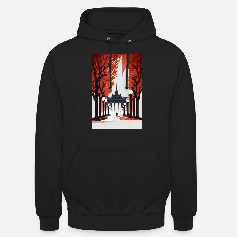 Berlin Berlin Accueil Cadeau - Sweat-shirt à capuche unisexe - noir