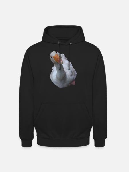 Gans - Unisex Hoodie - Schwarz