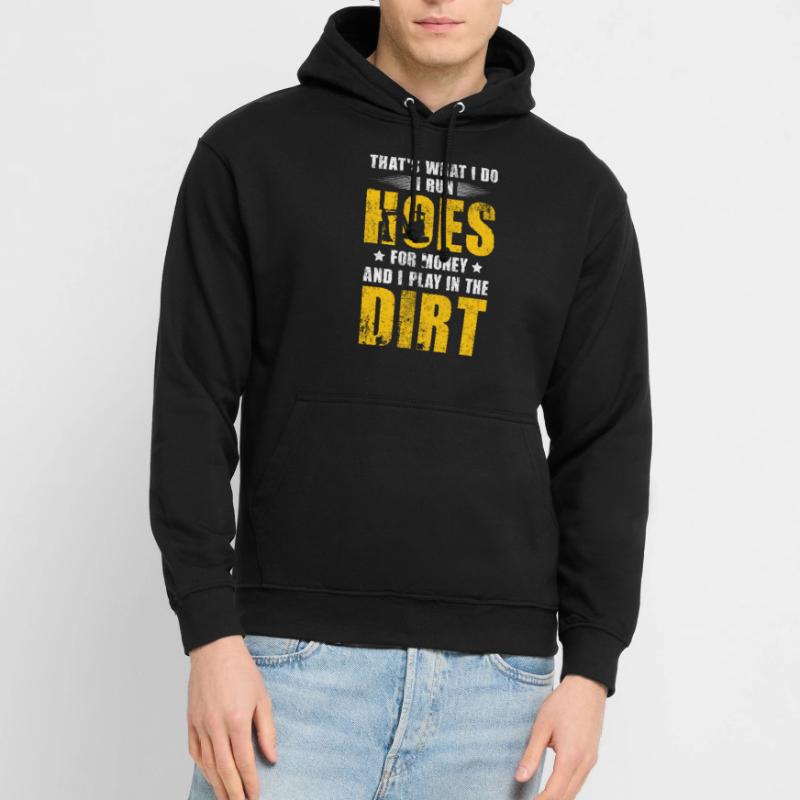 Construction machinery operator Excavator driver Excavator driver Construction workers Unisex Hoodie