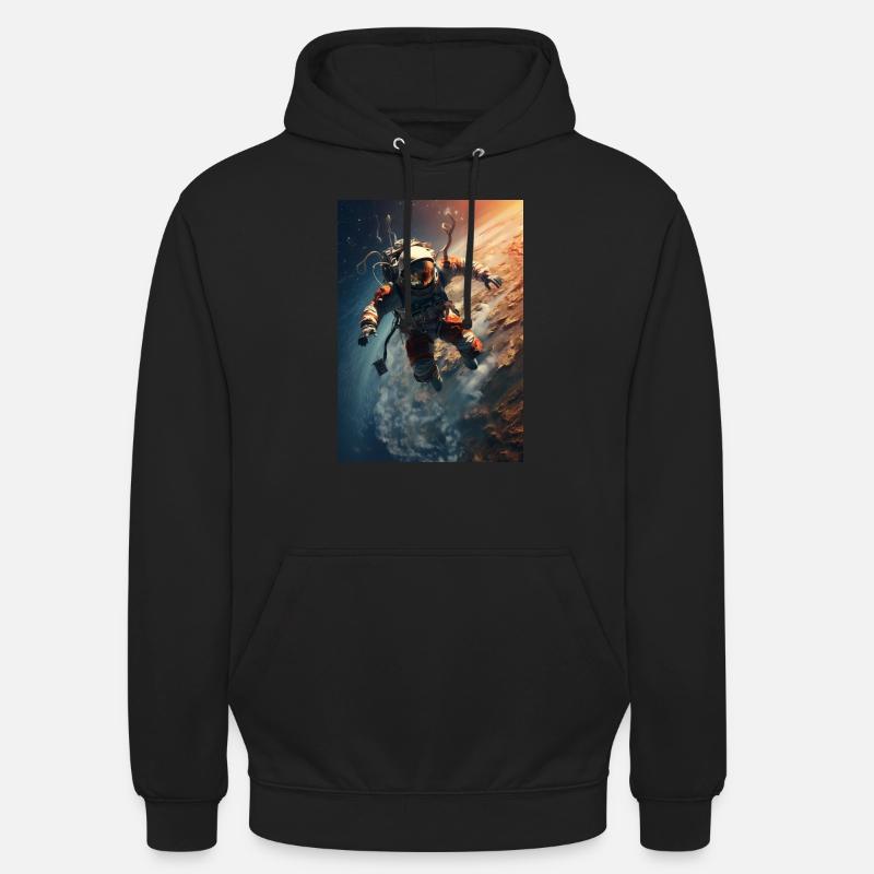 Astronaute dans l’espace - Sweat-shirt à capuche unisexe - undefined