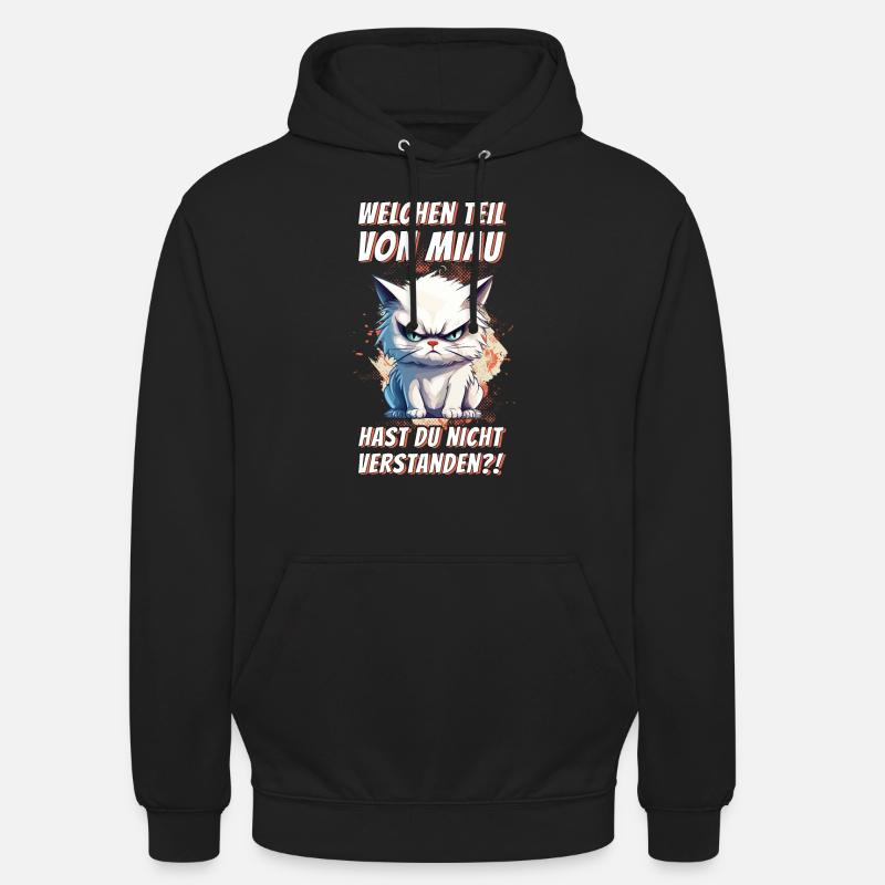 cat grumpy grumpy grumpy meow funny Unisex Hoodie