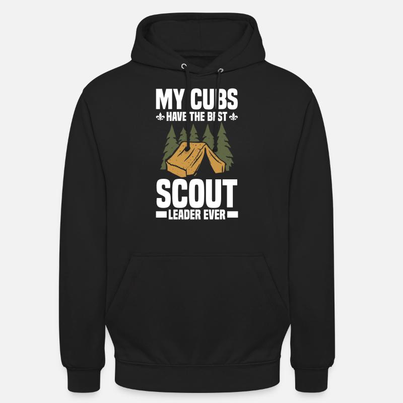 Pfadfinderleiter | Pfadfinder Scouting Geschenk - Unisex Hoodie - Schwarz