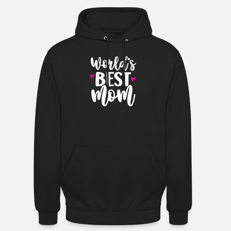 Die beste Mutter der Welt - Unisex Hoodie - Schwarz