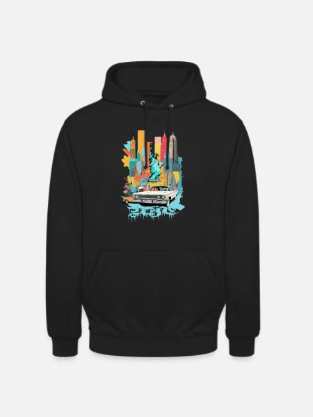 New York City - Unisex Hoodie - black