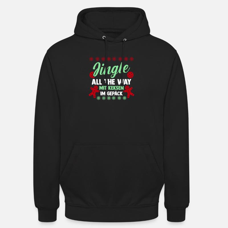 Père Noël Noël Noël - Sweat-shirt à capuche unisexe - noir