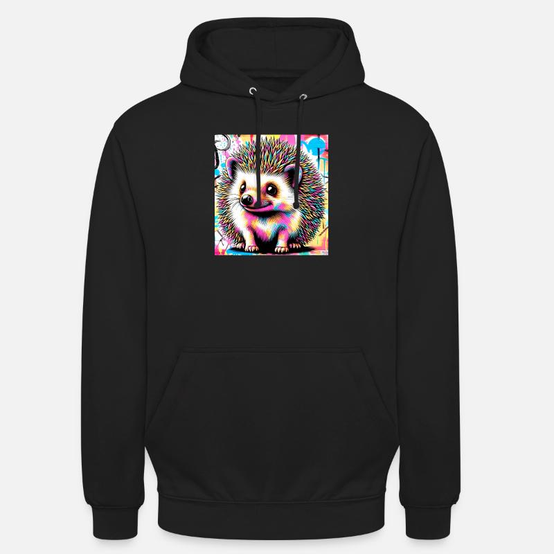 Igel - Unisex Hoodie - Schwarz