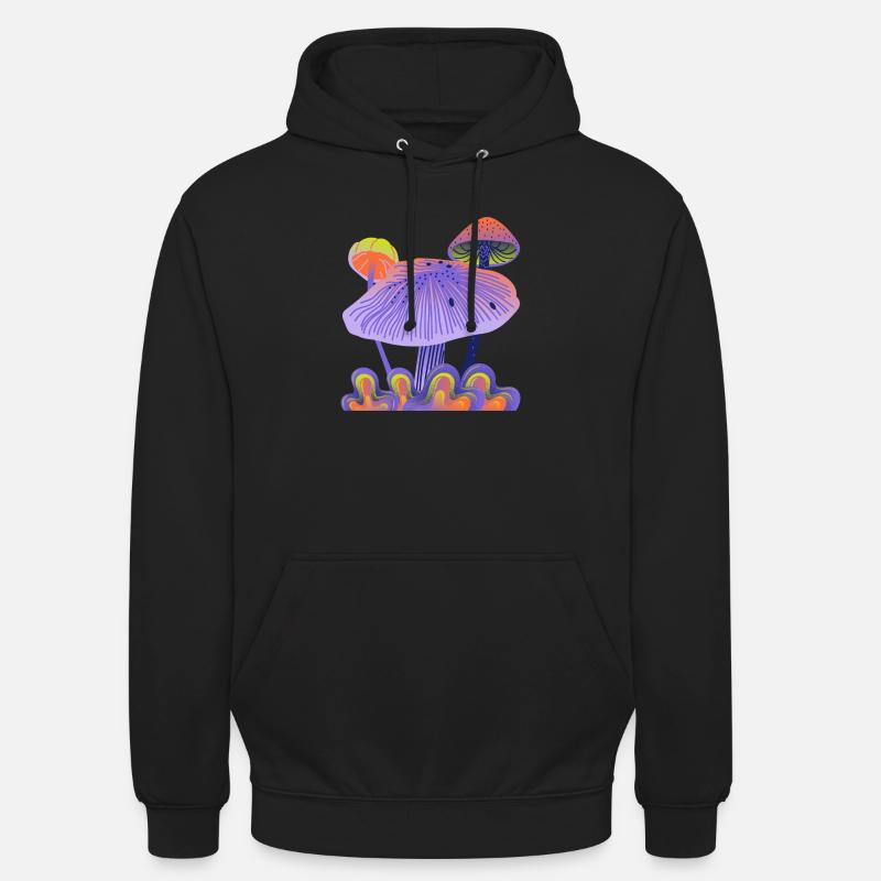 Tactile Psychedelic - Unisex Hoodie - Schwarz